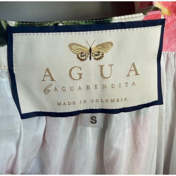 Agua by Agua Bendita Amapola Anturios Dress Size Small - Picture 6 of 15